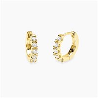 Orecchini Mabina Donna in Argento Diamante Lab Grown 564014